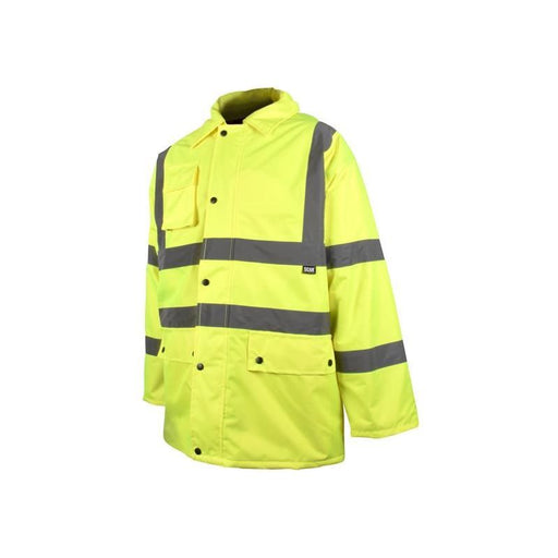 Scan Hi-Vis Motorway Jacket Yellow - L (44in) Scan - Dynamic Drive