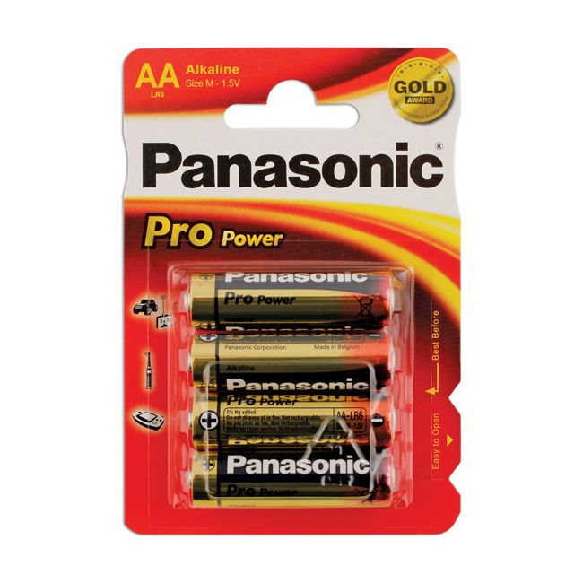Connect Panasonic Pro Power AA Battery 4pc 30665 Tool Connection - Dynamic Drive