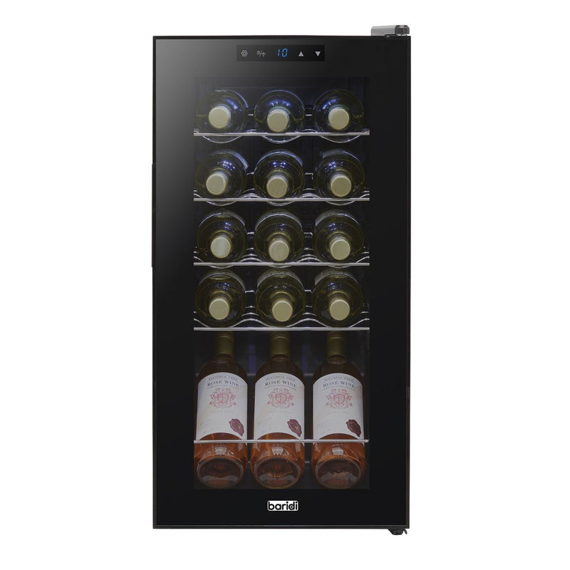 Baridi 15 Bottle Tabletop Wine Fridge & Cooler DH5 Baridi - Dynamic Drive