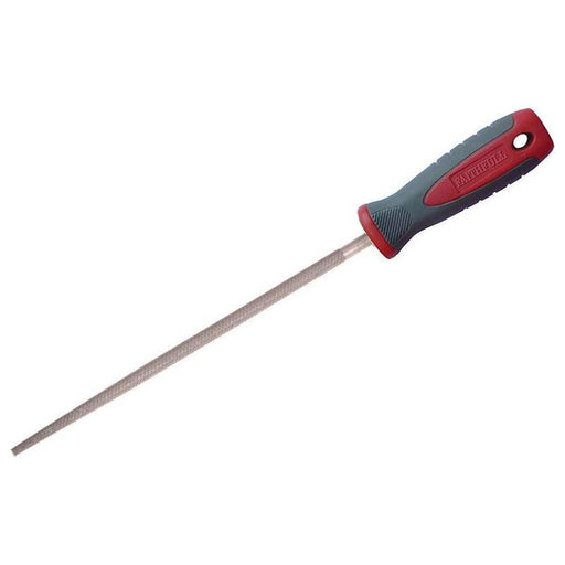 Faithfull Handled Round Second Cut Engineers File 150mm (6in) Faithfull - Dynamic Drive
