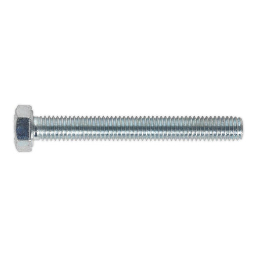 Sealey HT Setscrew M5 x 40mm 8.8 Zinc DIN 933 Pack of 50 SS540 Sealey  - Dynamic Drive