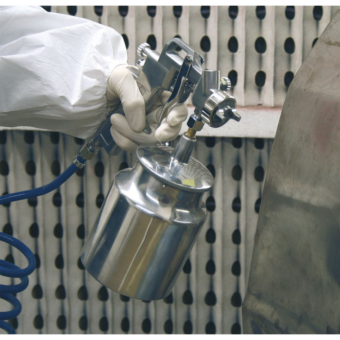 Sealey Spray Gun Suction Feed General-Purpose 1.5mm Set-Up SSG2 Sealey - Dynamic Drive