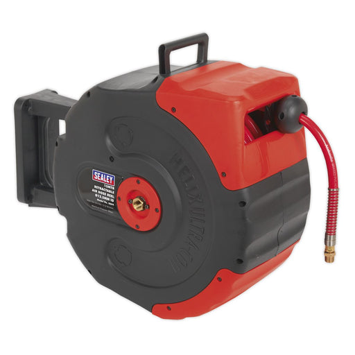 Sealey Retractable Air Hose Reel 15m12.5mm ID SA94 Sealey - Dynamic Drive