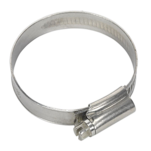Sealey Hose Clip Stainless Steel 38-57mm Pack of 10 SHCSSM Sealey  - Dynamic Drive