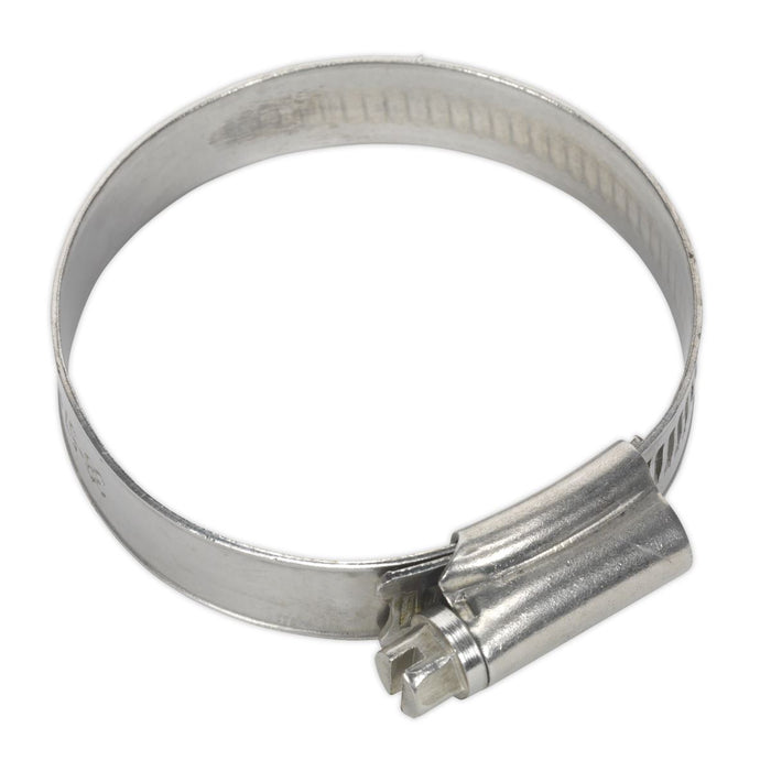 Sealey Hose Clip Stainless Steel 38-57mm Pack of 10 SHCSSM Sealey  - Dynamic Drive