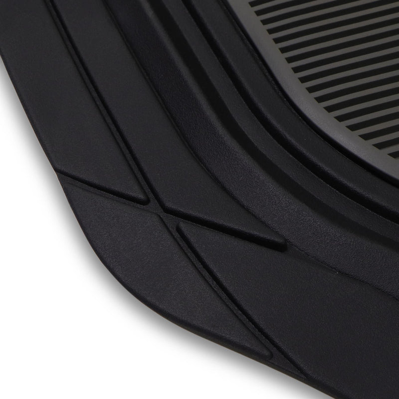 Streetwize Universal Rubber Mat Set - Luxury (With Full Cross Rear) - 4 Piece Streetwize  - Dynamic Drive