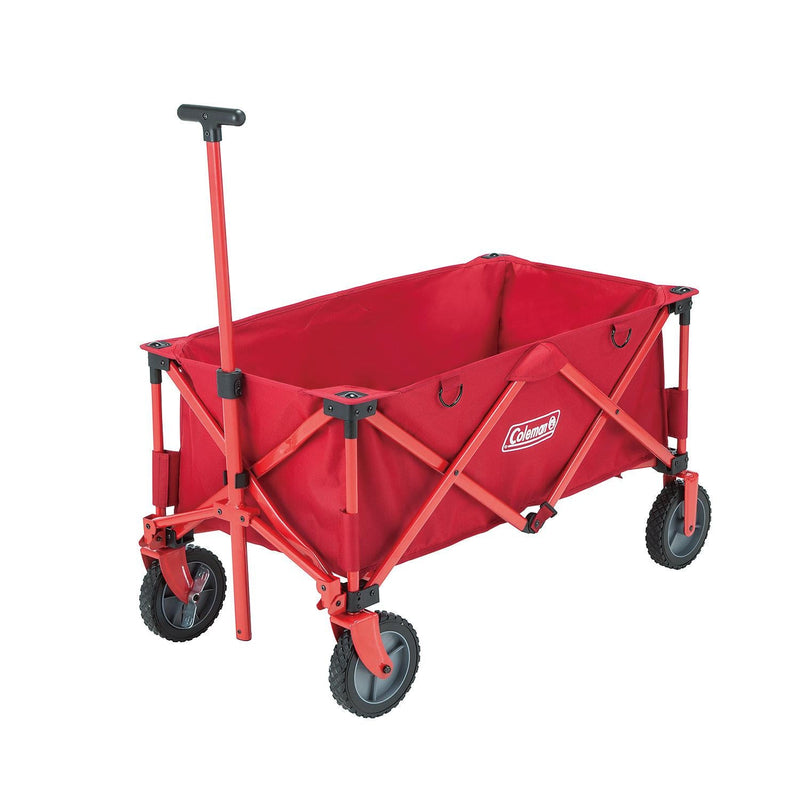 Coleman Camping Wagon 2000035214 Max. 85kg Hand Cart Trolley Red Foldable Garden Coleman - Dynamic Drive