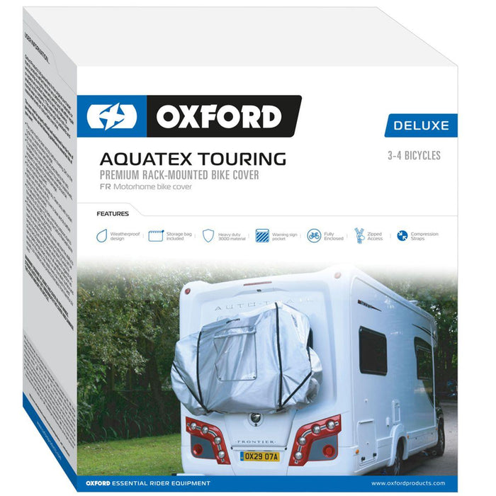 Motorhome Bike Cover 3 to 4 Bicycle Oxford Aquatex Deluxe for Cycle Rack Oxford  - Dynamic Drive