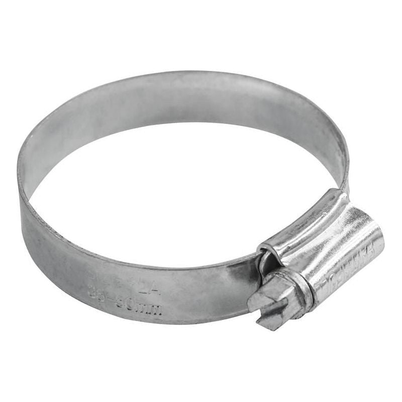 Faithfull 2A Stainless Steel Hose Clip 35 - 50mm Faithfull - Dynamic Drive