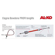AL-KO 890mm Bowden cable 247284 AL-KO - Dynamic Drive