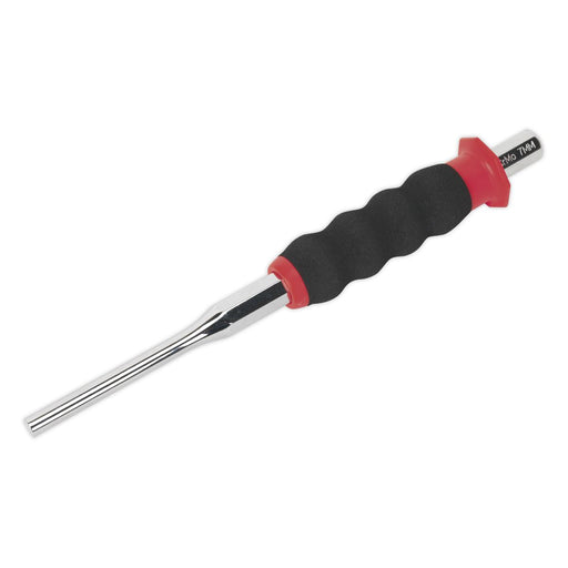Sealey Sheathed Parallel Pin Punch 7mm AK91317 Sealey  - Dynamic Drive