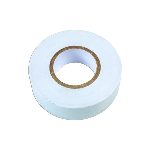Tool Connection White PVC Insulation Tape 19mm x 20m 10pc 30381 Tool Connection - Dynamic Drive