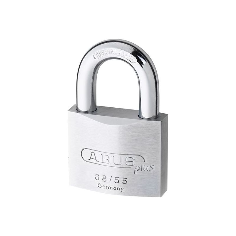 Abus Mechanical 88RK/50mm Brass PLUS Cylinder Padlock Rekeyable Carded ABUS Mechanical - Dynamic Drive