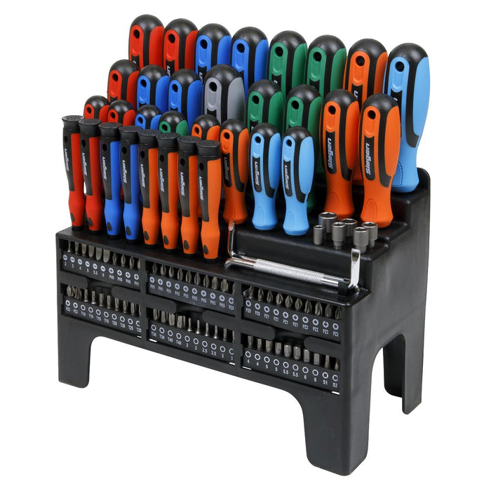 Siegen Siegen Screwdriver, Bit & Nut Driver Set 100pc S01248 Siegen - Dynamic Drive