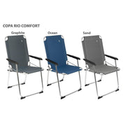 Bo-Camp Chair Copa Rio xl Aluminium Graphite Bo-Camp - Dynamic Drive