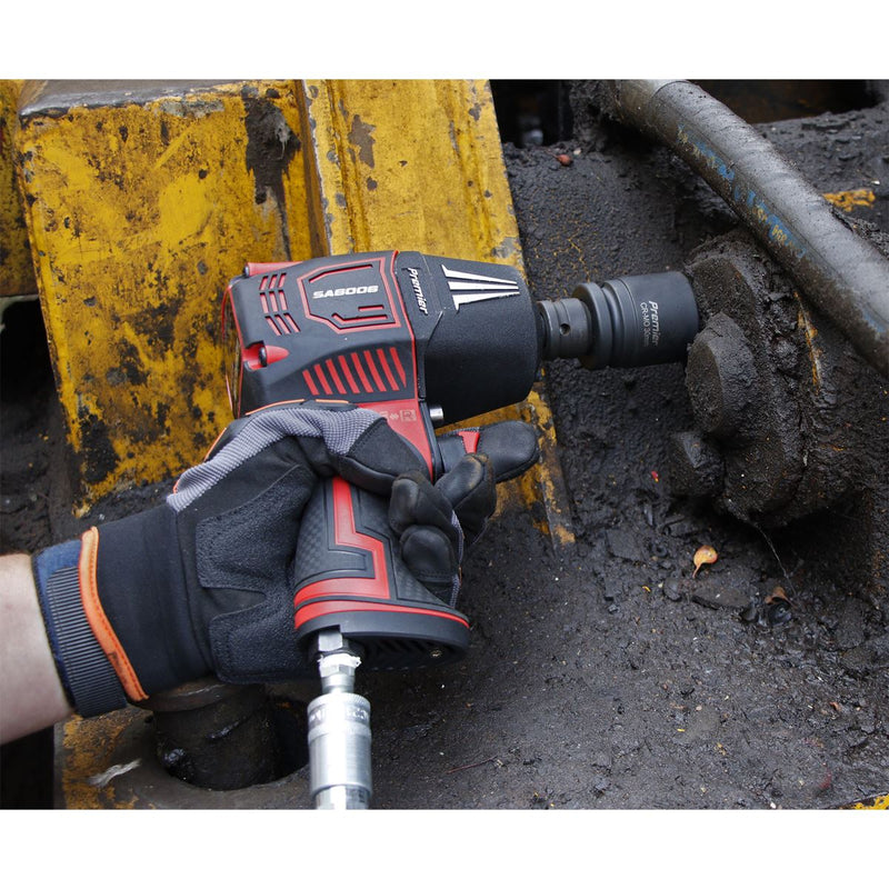 Sealey Composite Air Impact Wrench 1/2"Sq Drive Twin Hammer SA6006 Sealey - Dynamic Drive