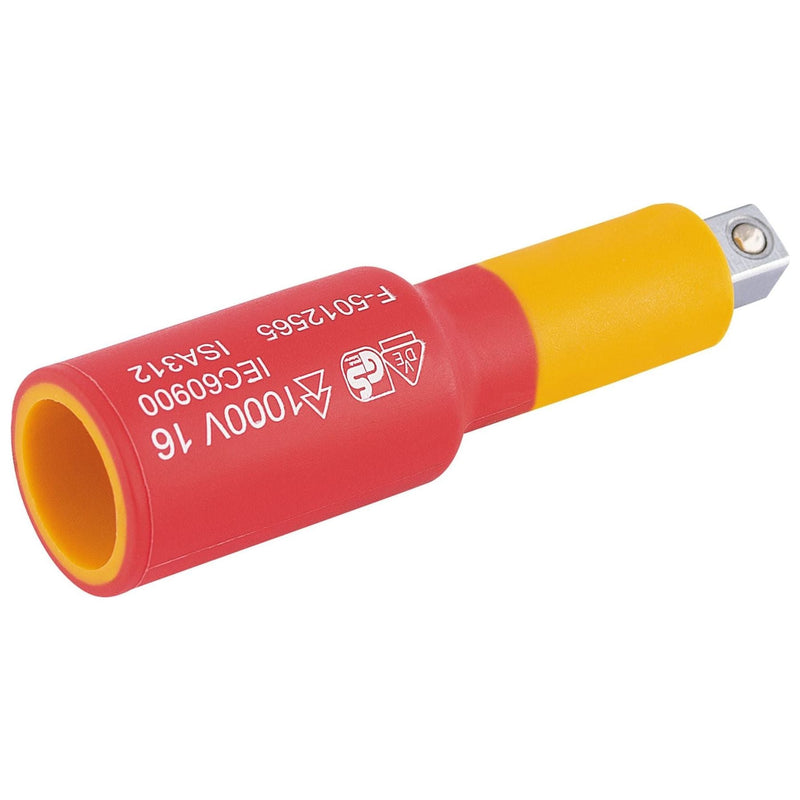 Draper VDE Approved Fully Insulated Extension Bar, 1/4" Sq. Dr., 50mm 32042 Draper - Dynamic Drive