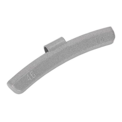 Sealey Wheel Weight 45g Hammer-On Plastic Coated Zinc for Alloy Wheels Pack of 5 Sealey - Dynamic Drive