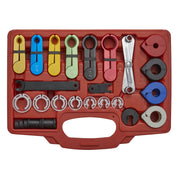 Sealey Fuel & Air Conditioning Disconnection Tool Kit 21pc VS0457 Sealey - Dynamic Drive