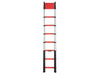 Telesteps Rescue Line Firefighters Telescopic Ladder 4.1m Telesteps - Dynamic Drive