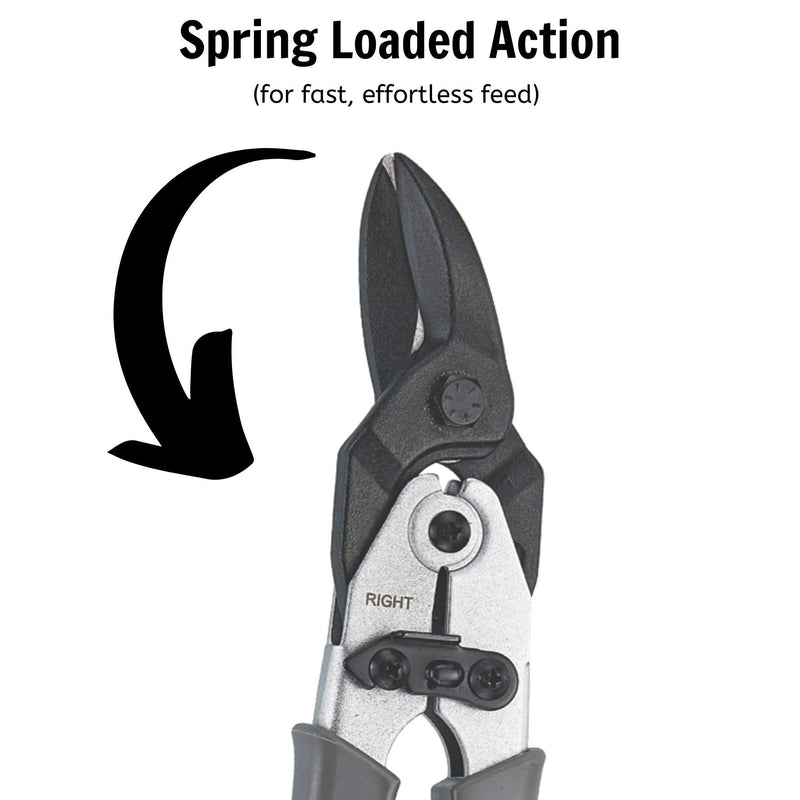 Teng Tools Tin Snip Right/Straight Teng Tools - Dynamic Drive