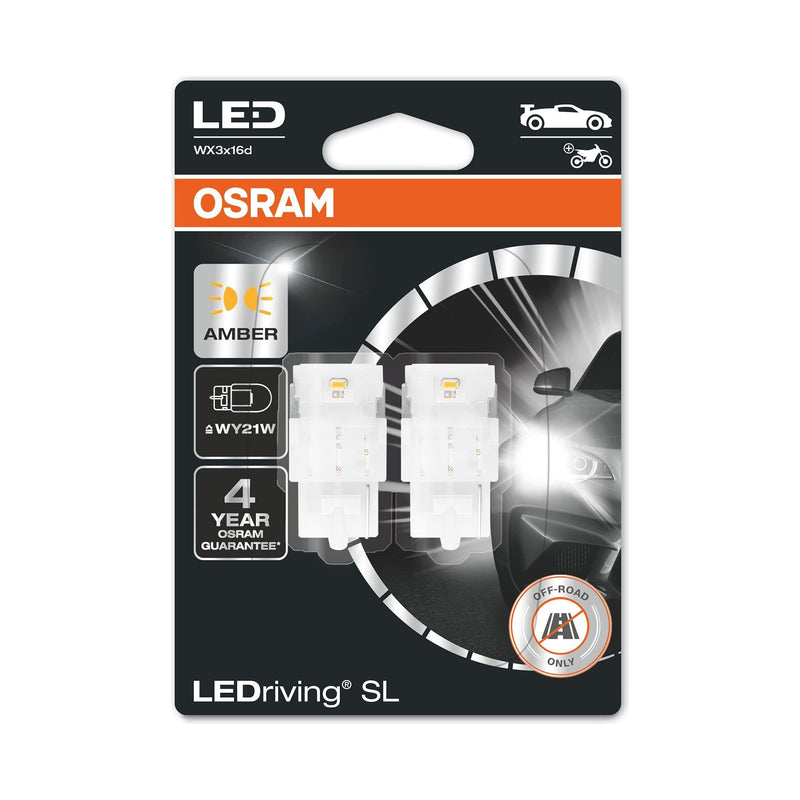 OSRAM LEDriving® SL, WY21W, Amber, LED signal lamps, Off-road only, non ECE Osram - Dynamic Drive