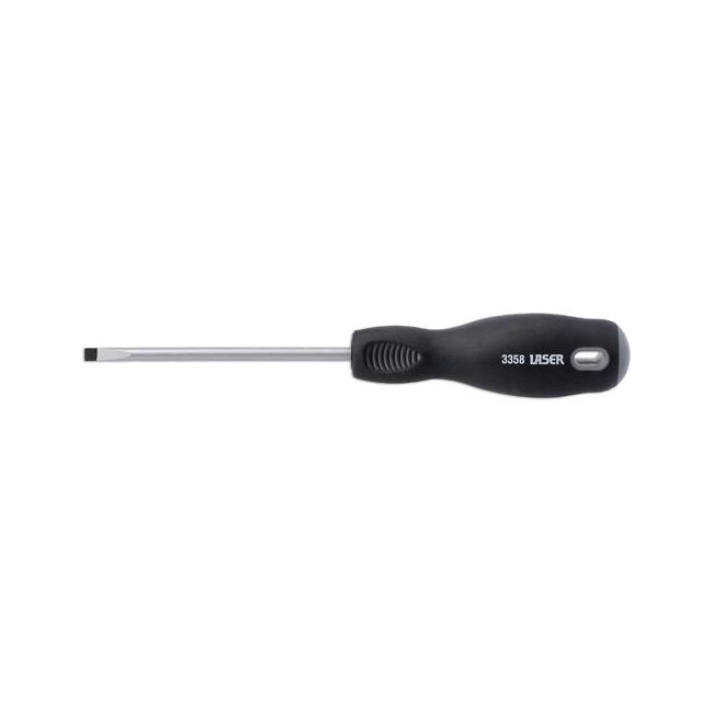 Laser Flat Screwdriver 5mm x 100mm 3358 Laser - Dynamic Drive