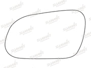 Summit Stick-On Standard Mirror Glass fits VW Fox 05 on LHS Summit - Dynamic Drive