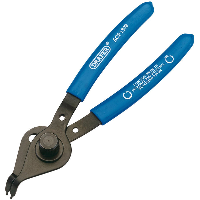 Draper Bent Nose Reversible Circlip Pliers 12492 Draper - Dynamic Drive