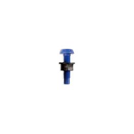 Connect Nylon 1" Bolt & Nut Number Plate Fixings, Blue 100pc Connect - Dynamic Drive