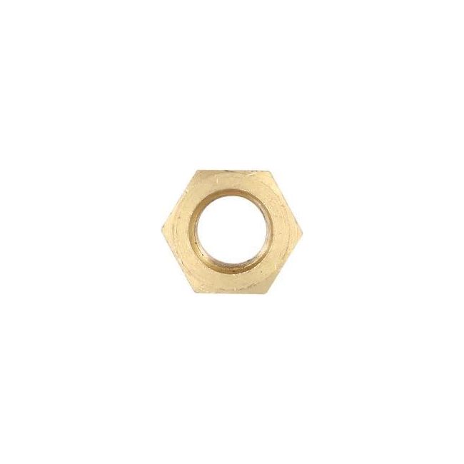 Connect Brass Nut M8 x 1.25 x 13mm Hex 10pc 35414 Tool Connection - Dynamic Drive