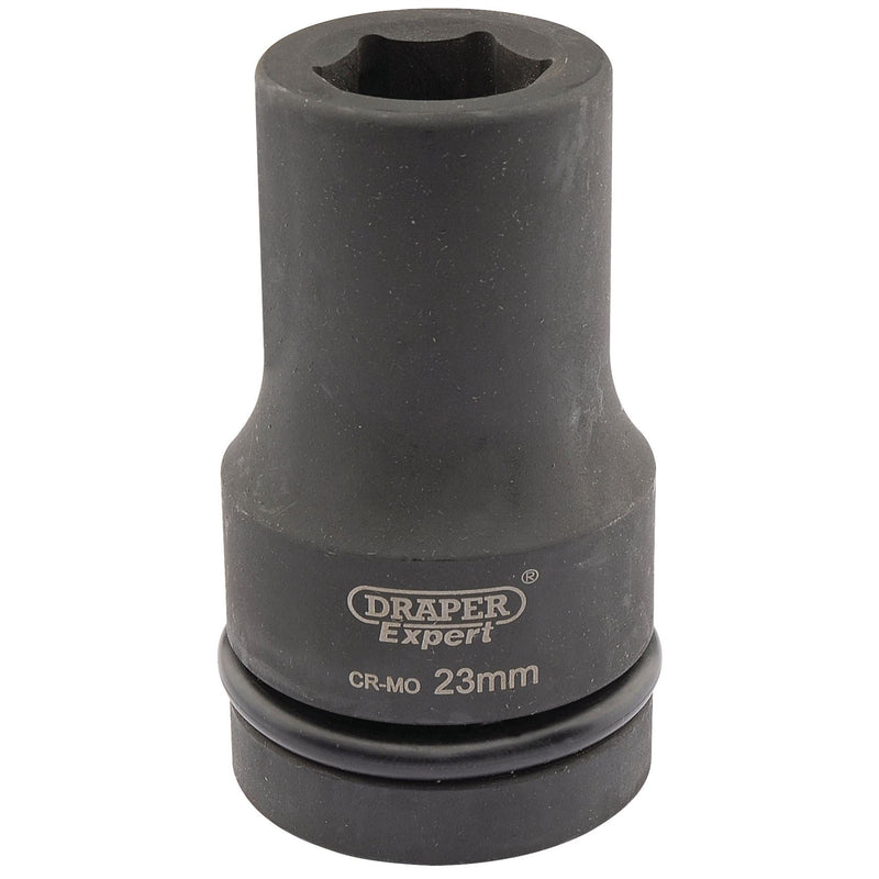 Draper Expert HI-TORQ 6 Point Deep Impact Socket, 1" Sq. Dr., 23mm Draper - Dynamic Drive