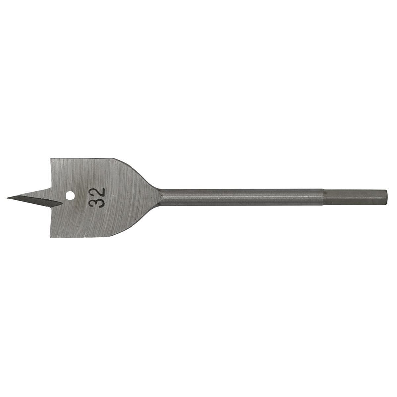 Sealey Flat Wood Bit32mm x 152mm FWB32 Sealey - Dynamic Drive