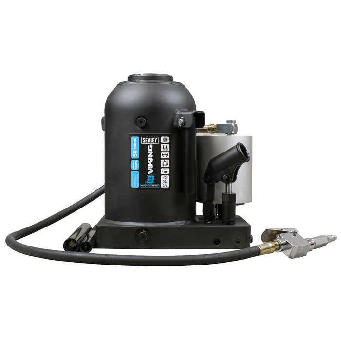 Viking Viking Manual/Air Hydraulic Bottle Jack 50 Tonne AM50S Viking - Dynamic Drive