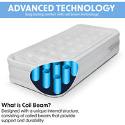Dellonda Raised Air Bed with Removable Electric Pump & Storage Bag - Single Dellonda - Dynamic Drive