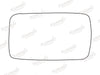 Summit Stick-On Standard Mirror Glass fits Fiat Uno 60 LHS RHS Summit - Dynamic Drive