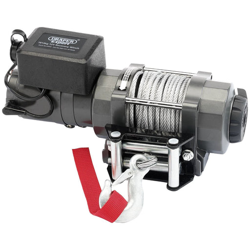 Draper 12V Recovery Winch, 1814kg 24443 Draper - Dynamic Drive