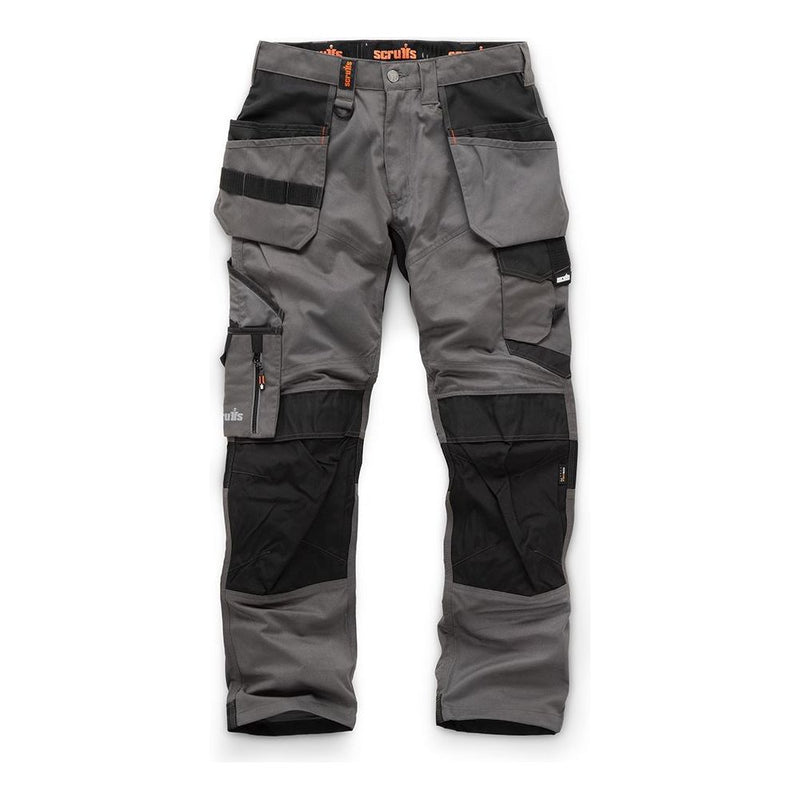 Scruffs Trade Holster Trousers Graphite 40L Scruffs - Dynamic Drive