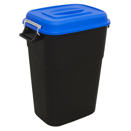 Sealey Refuse/Storage Bin 95L Blue BM95B Sealey - Dynamic Drive