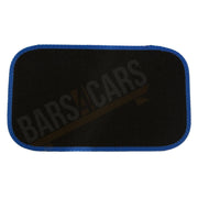 Saxon VR Blue Embroidered Edging Car Mat Set (Front & Rear) Universal Sakura  - Dynamic Drive
