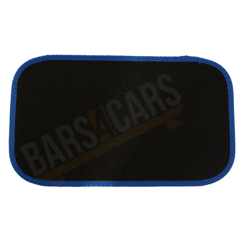 Saxon VR Blue Embroidered Edging Car Mat Set (Front & Rear) Universal Sakura  - Dynamic Drive