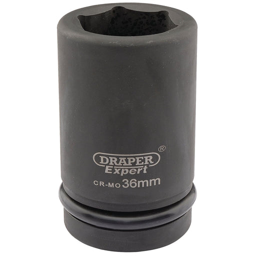 Draper Expert HI-TORQ 6 Point Deep Impact Socket, 1" Sq. Dr., 36mm Draper - Dynamic Drive
