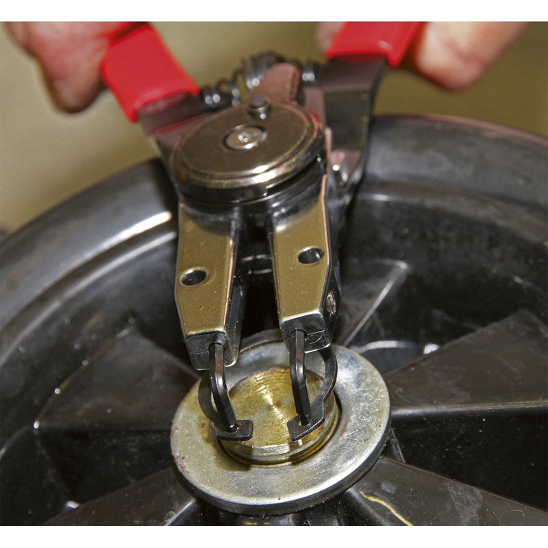 Sealey Circlip Pliers Set Internal/External Quick Change AK8453 Sealey - Dynamic Drive