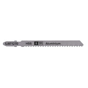 Sealey Jigsaw Blade Aluminium 100mm 8tpi Pack of 5 SJBT127D Sealey - Dynamic Drive