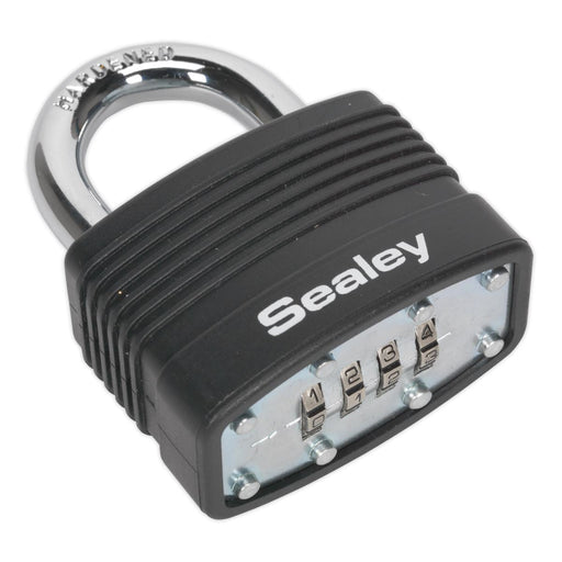 Sealey Steel Body Combination Padlock 46mm PL302C Sealey - Dynamic Drive