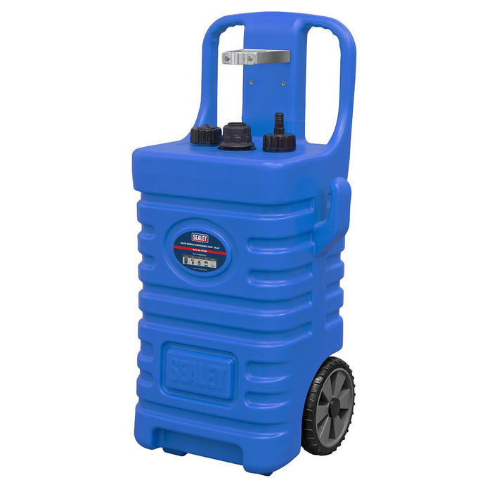 Sealey Mobile Dispensing Tank 55L - Blue DT55B Sealey - Dynamic Drive
