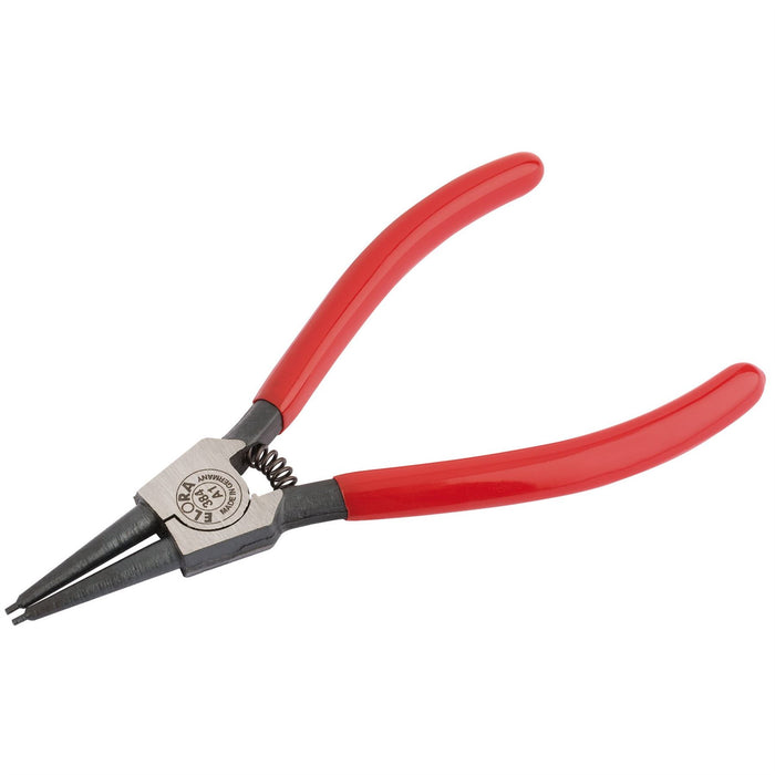 Draper Elora A1 Straight External Circlip Pliers, 10 - 25mm 21291 Draper - Dynamic Drive