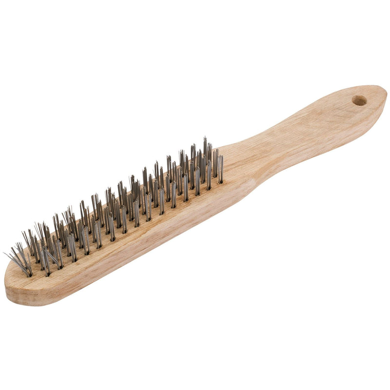 Draper 4 Row Wire Scratch Brush 68723 Draper - Dynamic Drive