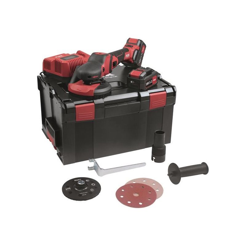 Flex Power Tools SE 125 18.0-EC/5.0 Set SUPRAFLEX Sander 18V 2 x 5.0Ah Li-ion Flex Power Tools - Dynamic Drive
