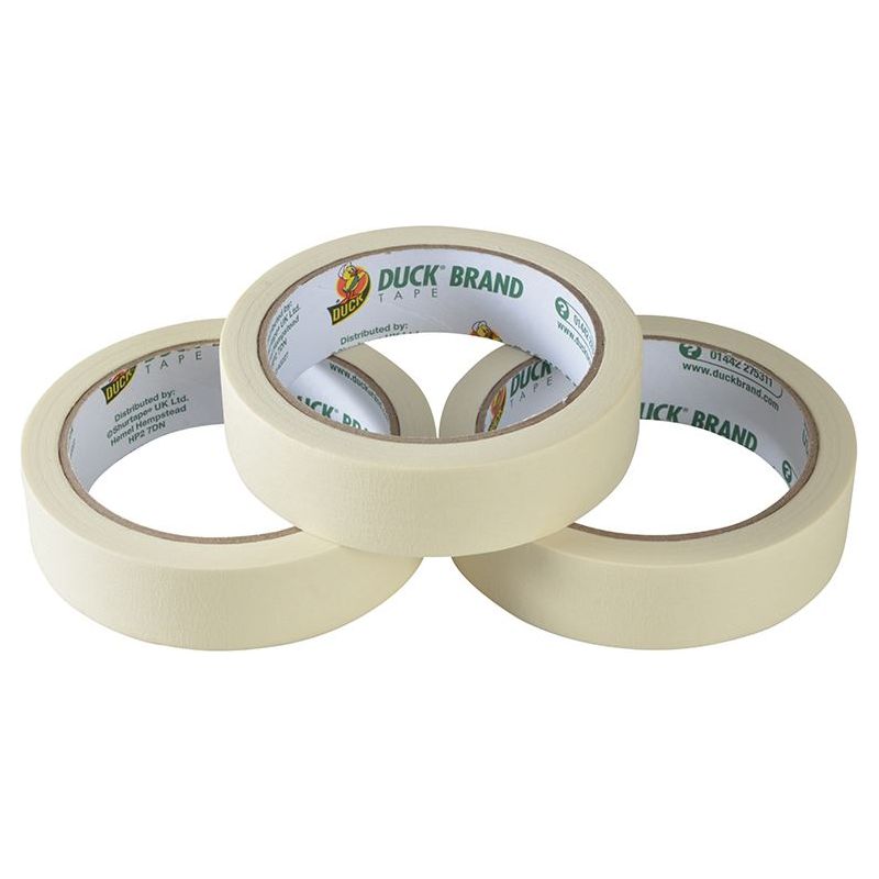 Shurtape Duck Tape® All-Purpose Masking Tape 25mm x 25m (Pack 3) Shurtape - Dynamic Drive